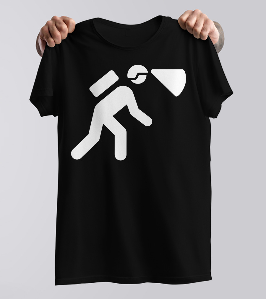 Minimalistic Spelunking Caving Adventure T-Shirt