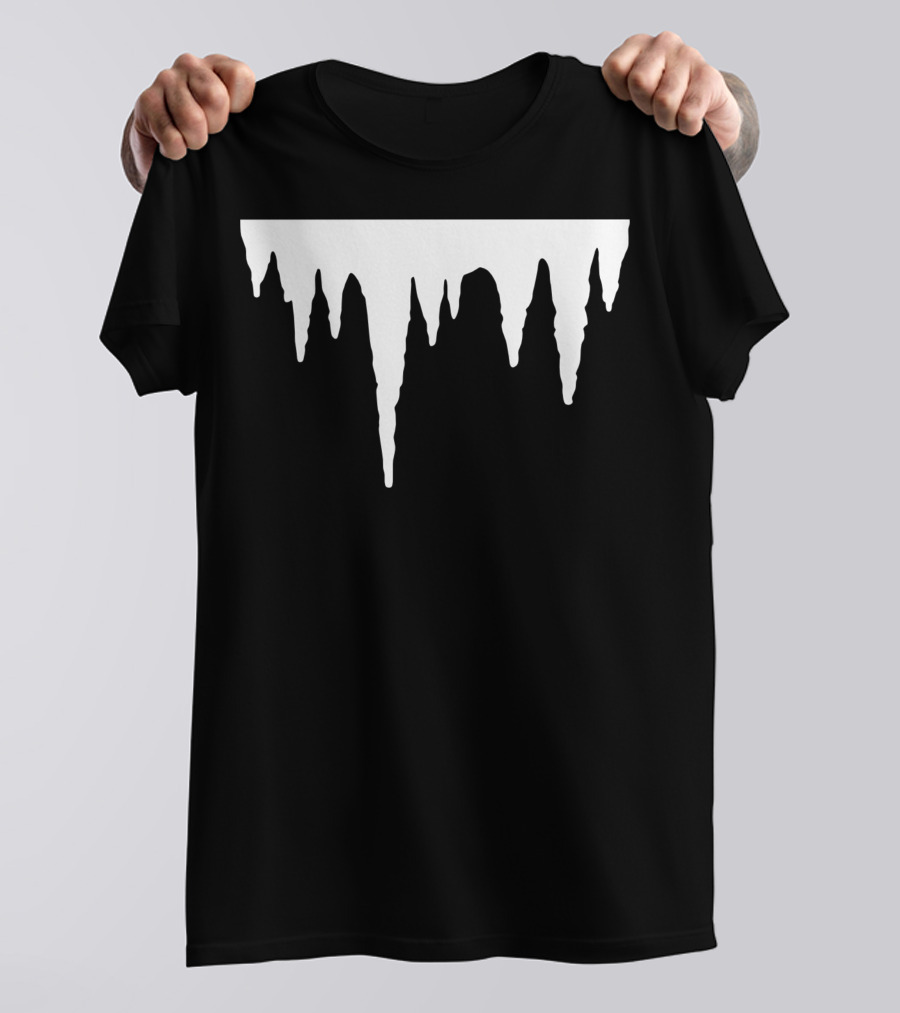 Stalactite Cave Exploration For Spelunkers And Cavers T-Shirt