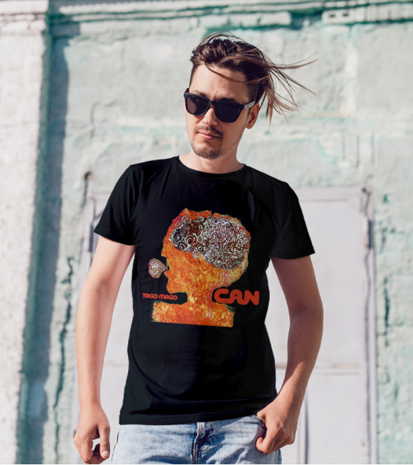 Tago Mago Can Psychedelic Head T-Shirt