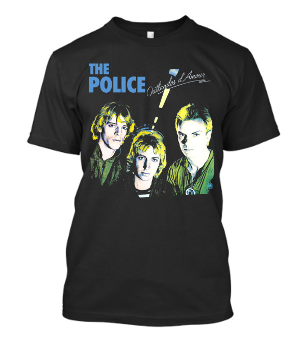 The Police Outlandos D'Amour Album Cover T-Shirt