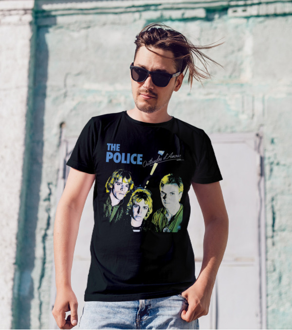 The Police Outlandos D'Amour Album Cover T-Shirt
