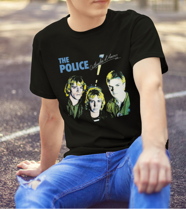 The Police Outlandos D'Amour Album Cover T-Shirt