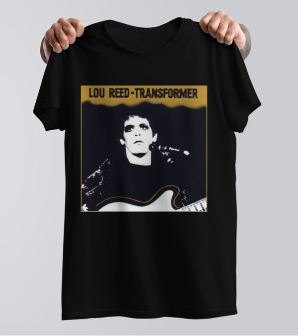 Loud Reed Transformer Vintage 1972 Album Cover T-Shirt
