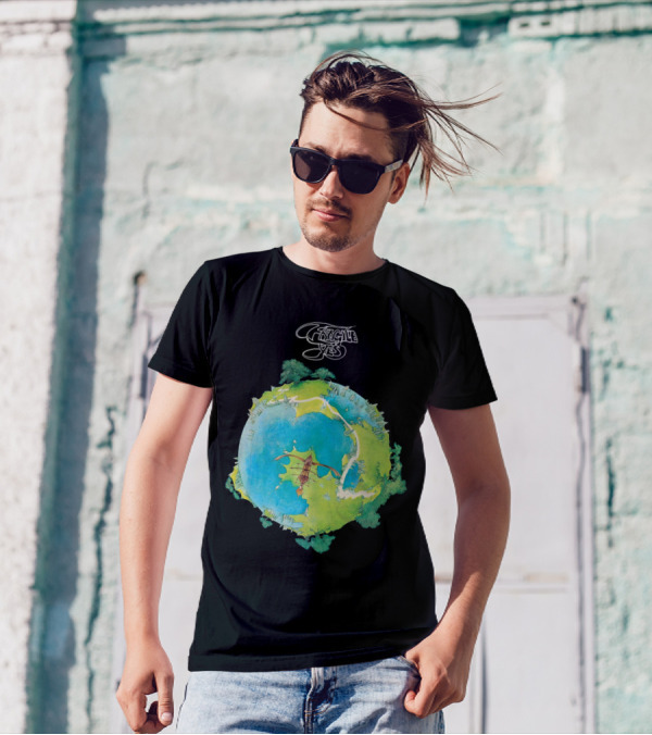 Yes Fragile Earth Island T-Shirt