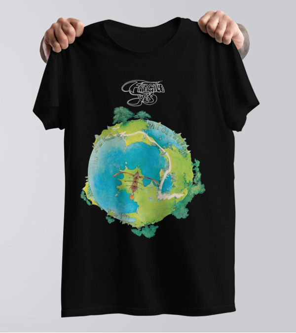 Yes Fragile Earth Island T-Shirt