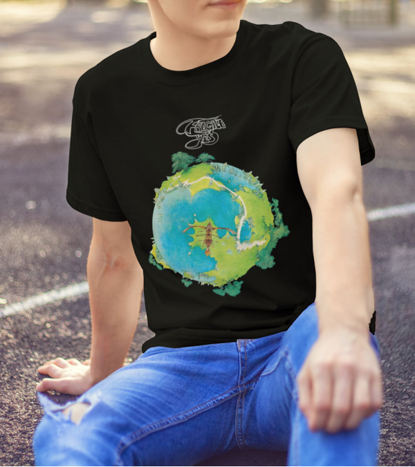 Yes Fragile Earth Island T-Shirt