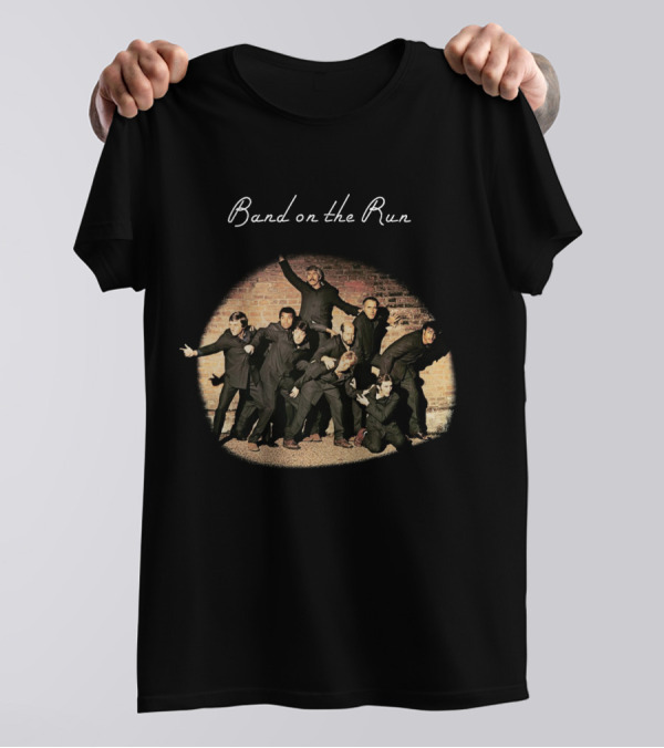 Band On The Run Album Cover Pose Iconic Photograph T-Shirt