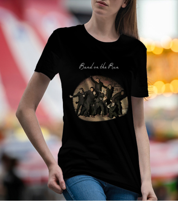 Band On The Run Album Cover Pose Iconic Photograph T-Shirt