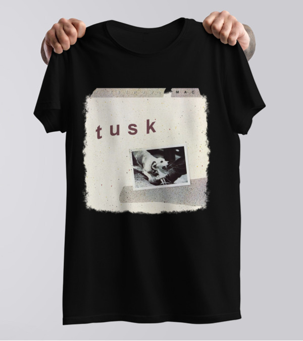 Fleetwood Mac Tusk Album Dog Photo Cover T-Shirt