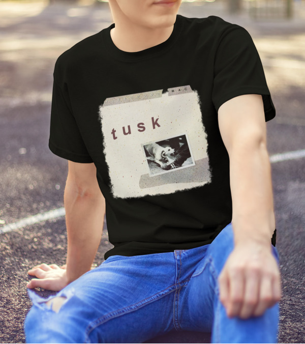 Fleetwood Mac Tusk Album Dog Photo Cover T-Shirt