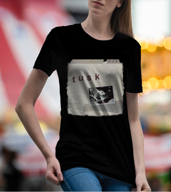 Fleetwood Mac Tusk Album Dog Photo Cover T-Shirt