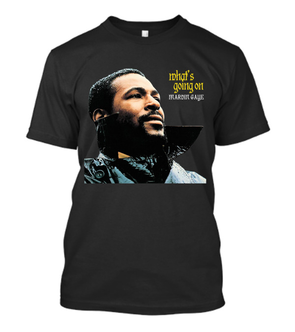 Marvin Gaye What's Going On Album Cover 1971 Vintage Look T-Shirt