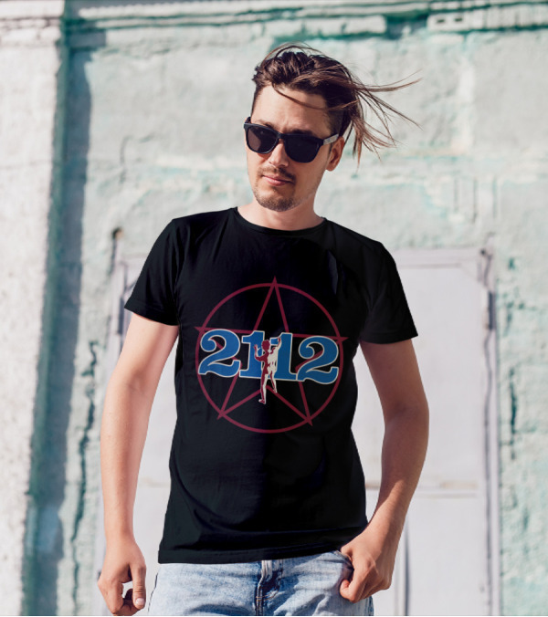 Rush 2112 Starman Logo Vintage Rock T-Shirt