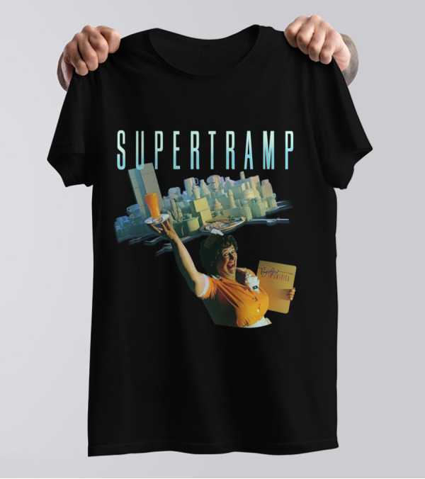 Supertramp Breakfast In America Album Cover Classic Iconic T-Shirt
