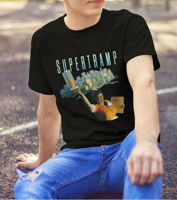 Supertramp Breakfast In America Album Cover Classic Iconic T-Shirt