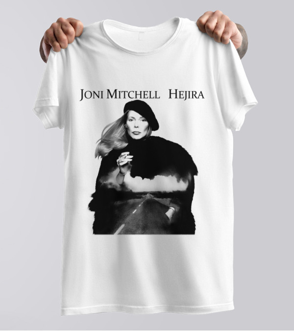 Joni Mitchell Hejira Album Cover Road T-Shirt