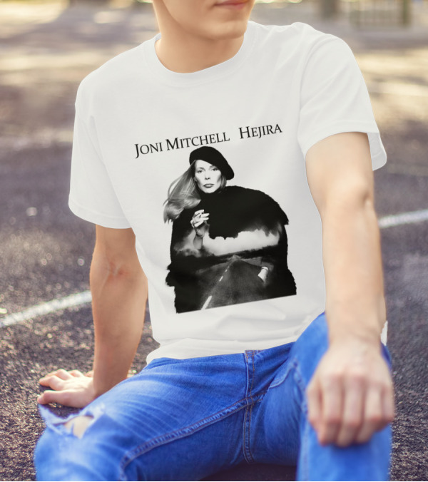 Joni Mitchell Hejira Album Cover Road T-Shirt