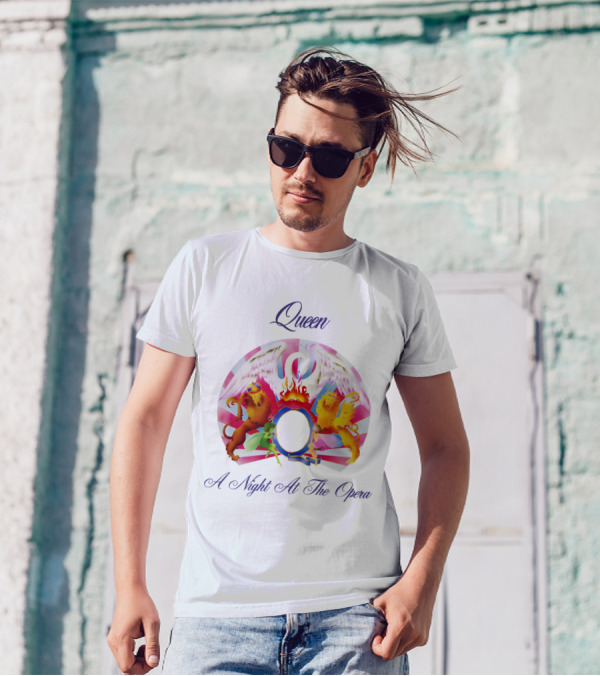 Queen A Night At The Opera Lion Phoenix T-Shirt