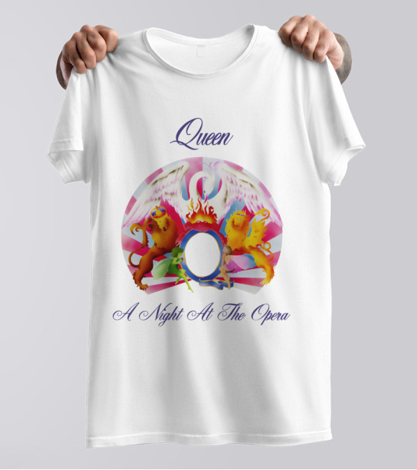 Queen A Night At The Opera Lion Phoenix T-Shirt