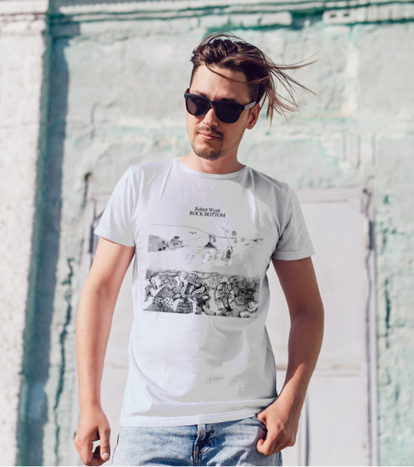 Robert Wyatt Rock Bottom Album Cover T-Shirt