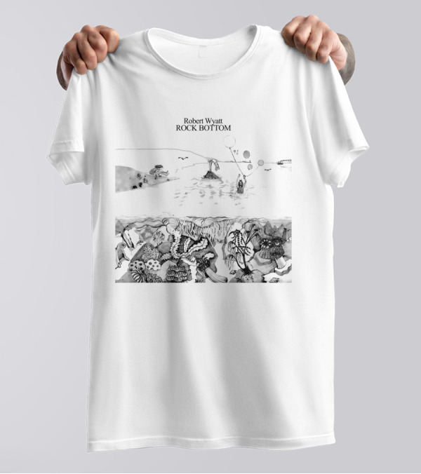 Robert Wyatt Rock Bottom Album Cover T-Shirt
