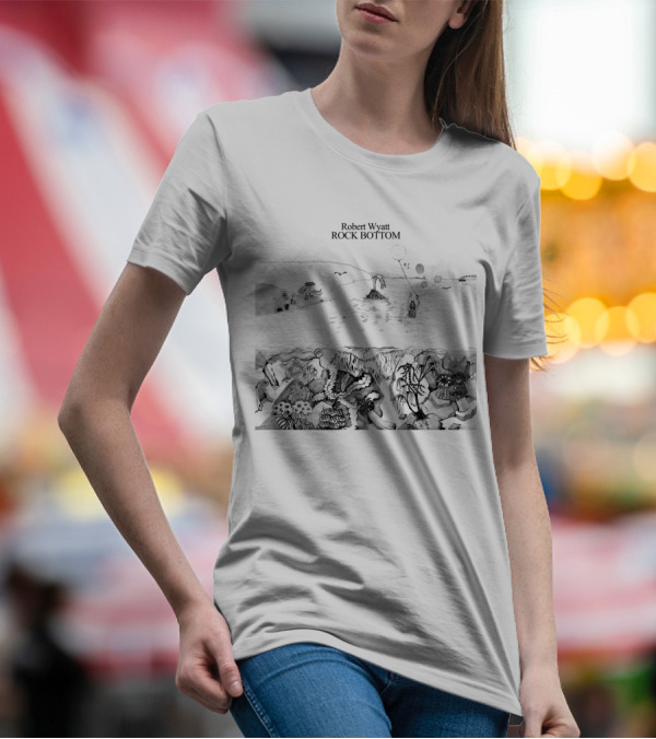 Robert Wyatt Rock Bottom Album Cover T-Shirt