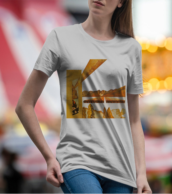 Stevie Wonder Innervisions Album Art Landscape Motif T-Shirt