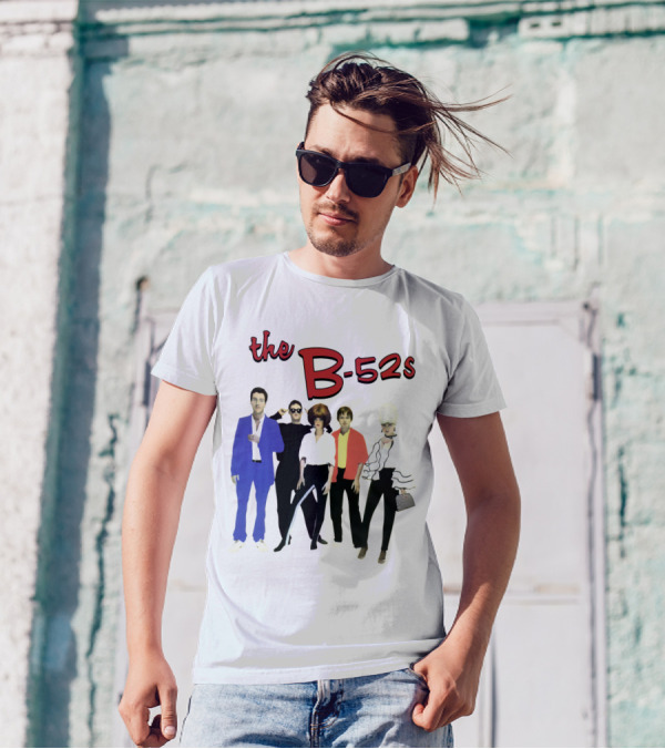 The B-52s Retro Band Lineup T-Shirt
