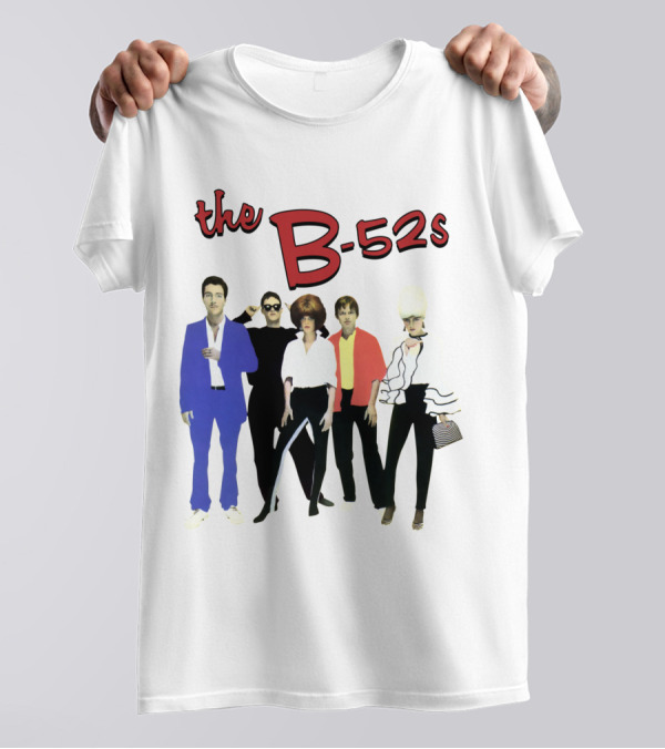 The B-52s Retro Band Lineup T-Shirt