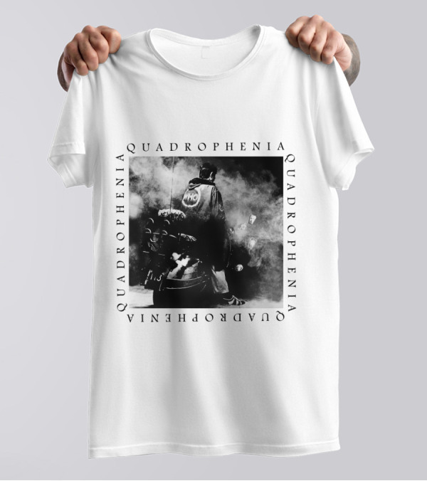 Quadrophenia The Who Motorcycle Jacket Smoke Image T-Shirt