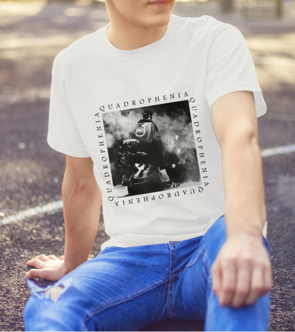 Quadrophenia The Who Motorcycle Jacket Smoke Image T-Shirt