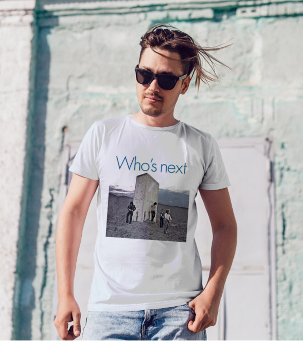 The Who Who's Next Album Cover 1971 Iconic Image T-Shirt