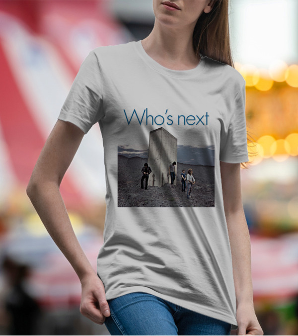 The Who Who's Next Album Cover 1971 Iconic Image T-Shirt