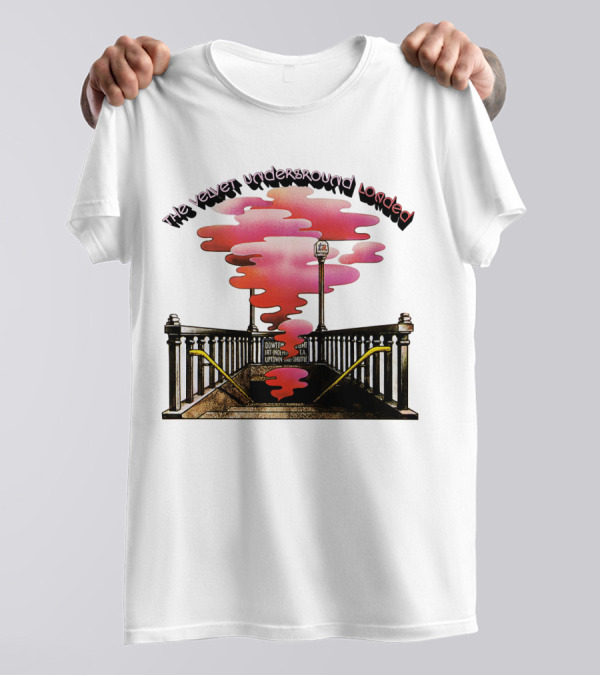 The Velvet Underground Loaded 1970 Album Subway Artwork Junction Brooklyn Uptown Via 8th Avenue Station T-Shirt