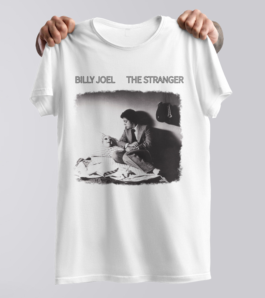 Billy Joel The Stranger Album Cover Sitting On Bed With Mask T-Shirt