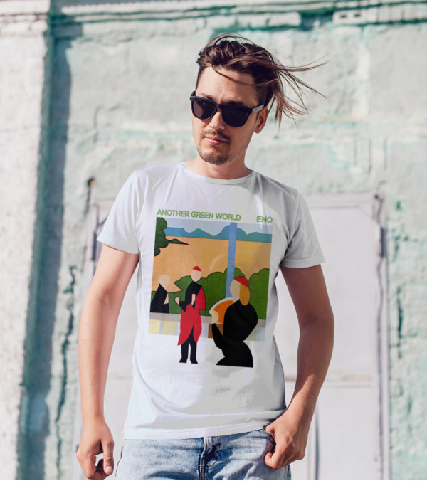 Another Green World Eno Album Artwork Geometric Figures T-Shirt