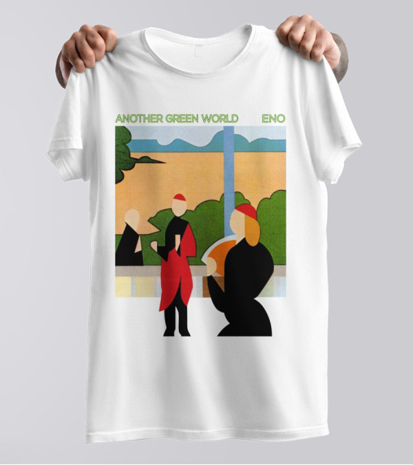 Another Green World Eno Album Artwork Geometric Figures T-Shirt