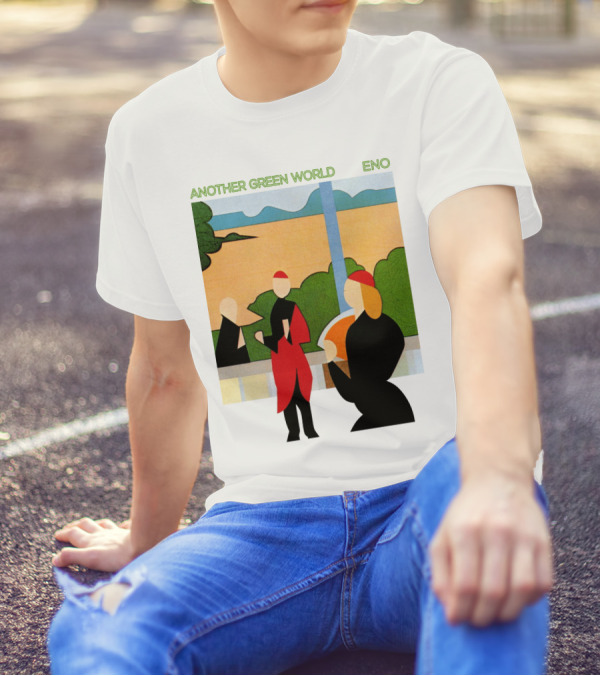 Another Green World Eno Album Artwork Geometric Figures T-Shirt