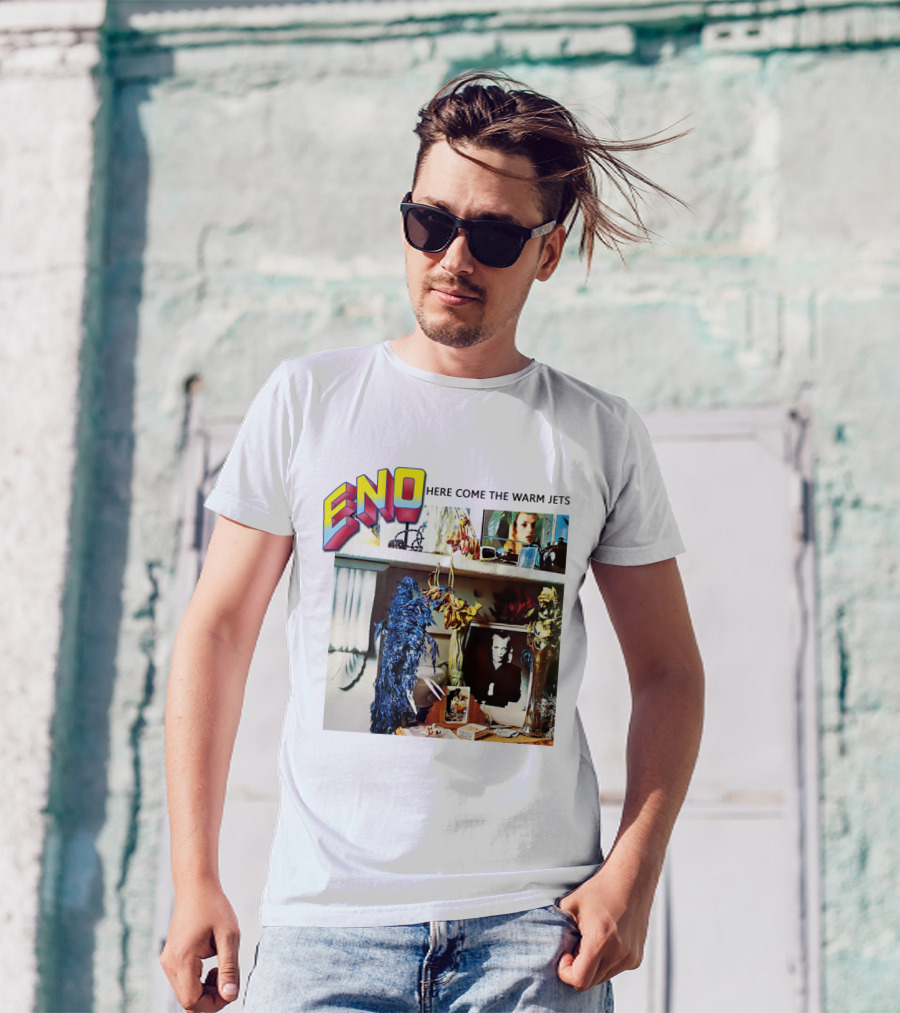 ENO Here Come The Warm Jets Vibrant Album Imagery T-Shirt
