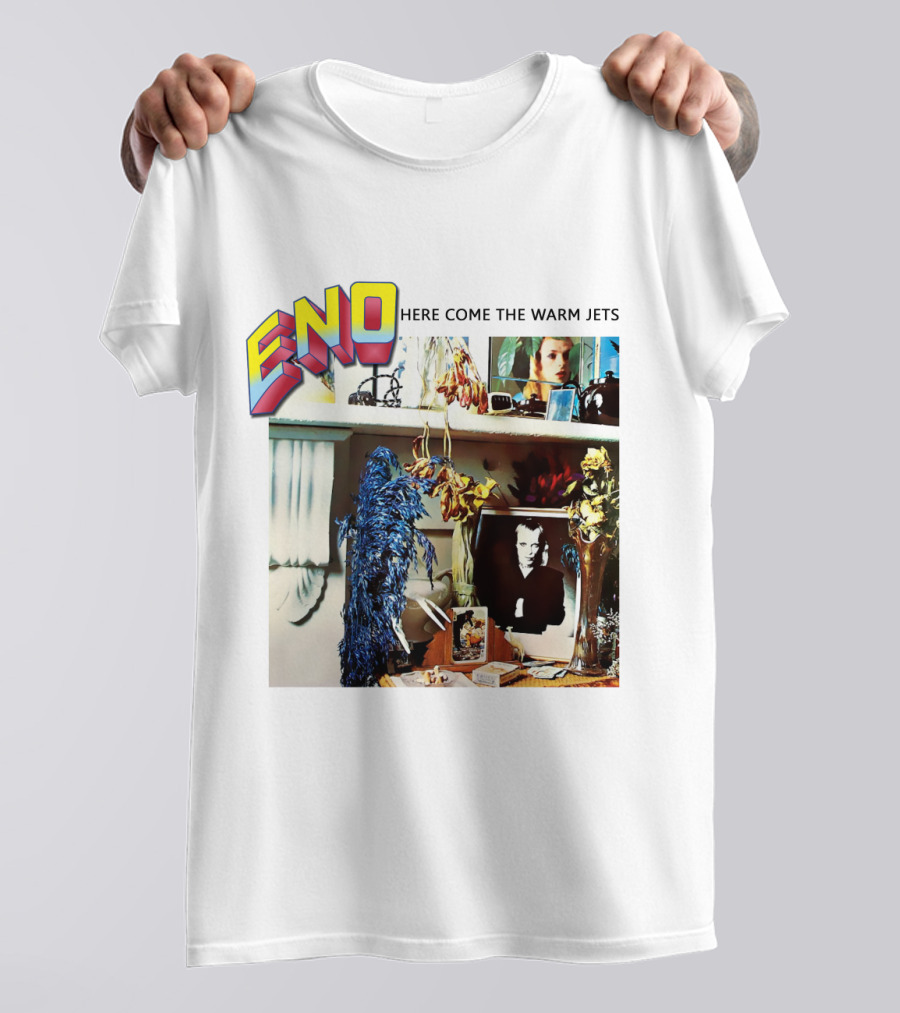 ENO Here Come The Warm Jets Vibrant Album Imagery T-Shirt