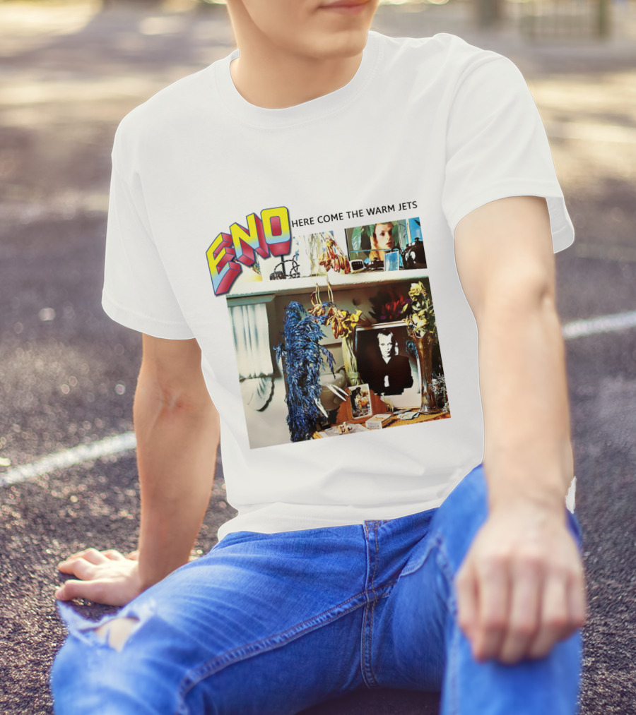 ENO Here Come The Warm Jets Vibrant Album Imagery T-Shirt