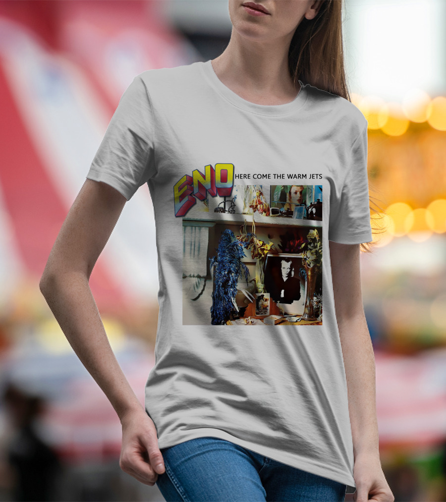 ENO Here Come The Warm Jets Vibrant Album Imagery T-Shirt