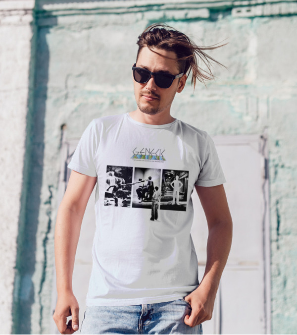 Genesis The Lamb Lies Down On Broadway Vintage Album Cover Montage T-Shirt