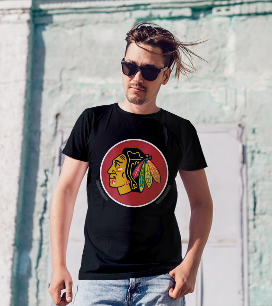 Chicago Blackhawks Power Decal T-Shirt