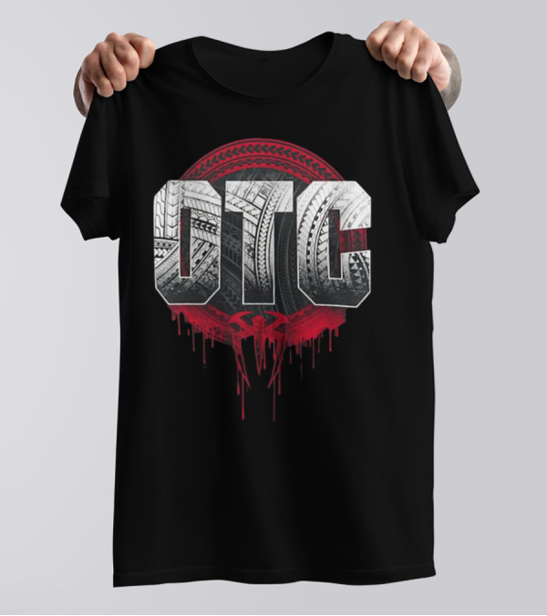 Roman Reigns OTC Tribal Tire T-Shirt