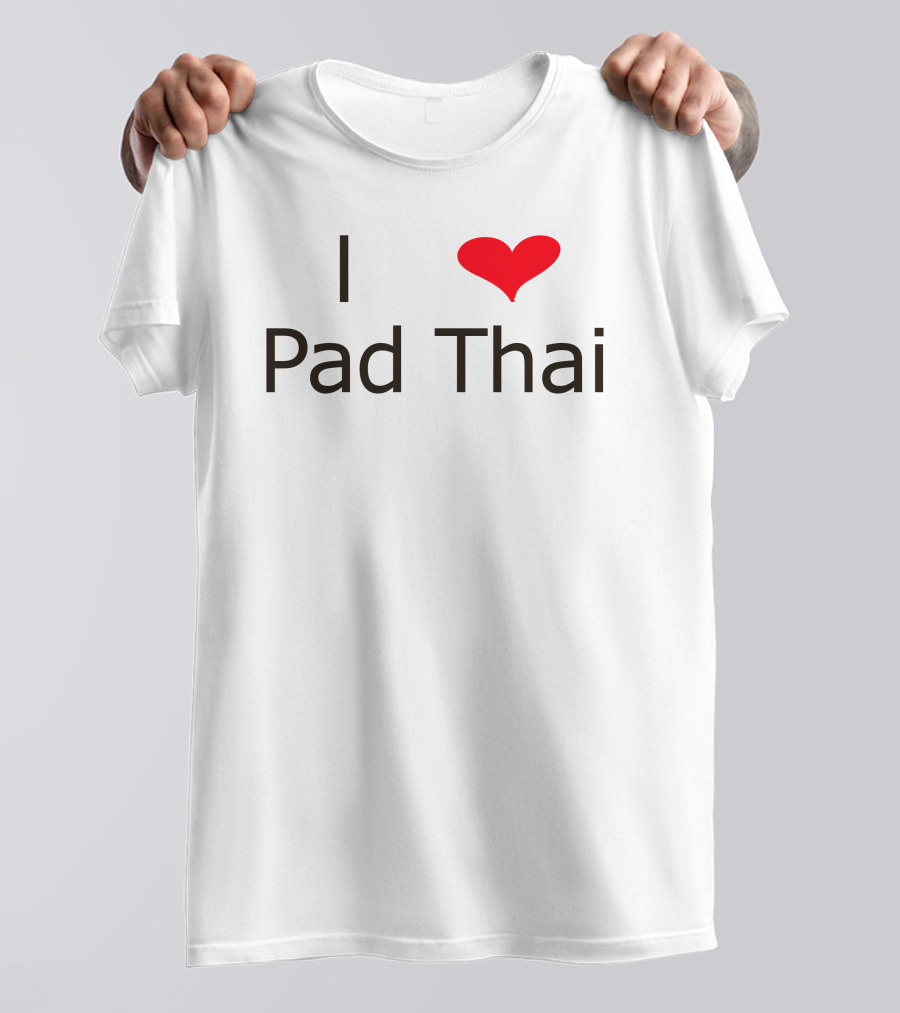 Olivia Rodrigo I Love Pad Thai Heart T-Shirt