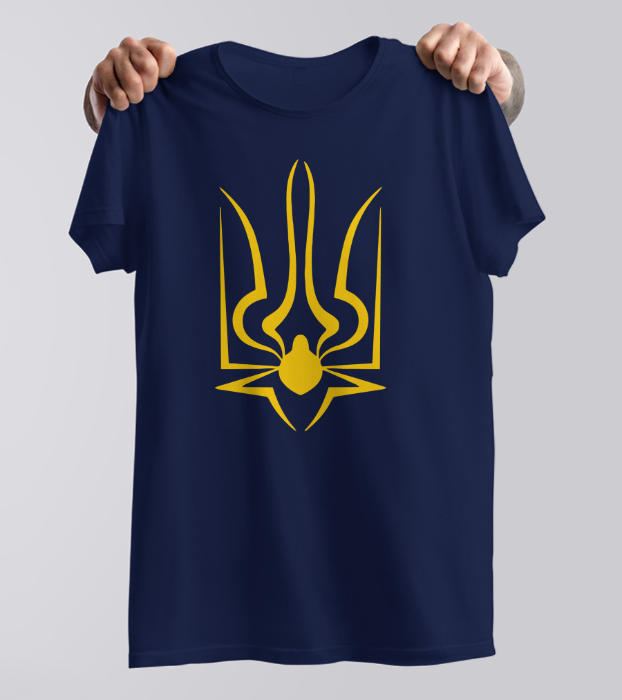Yuri Tard Spiderweb Ukraine T-Shirt