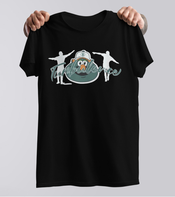 Boston Red Sox Turbulence Wally Mascot And Dancing Fans T-Shirt