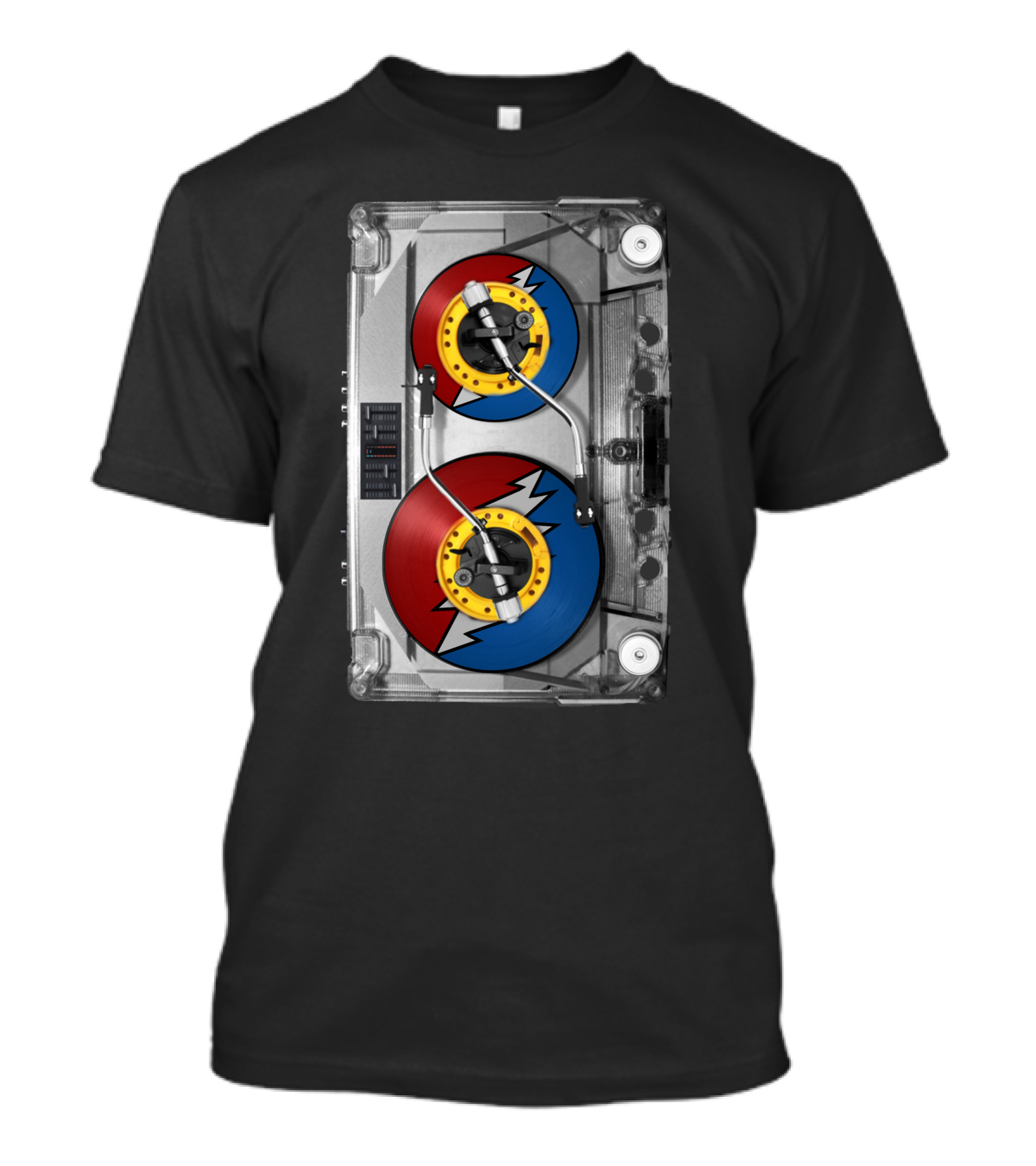 Grateful Dead Cassette Tape Retro Vibe T-Shirt