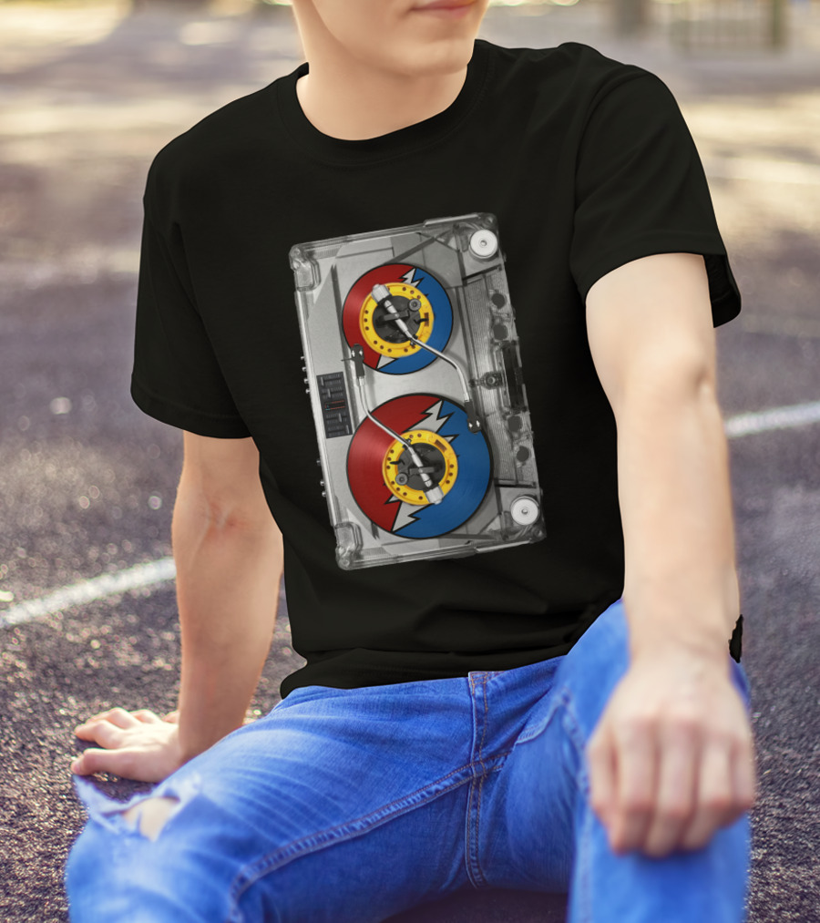 Grateful Dead Cassette Tape Retro Vibe T-Shirt